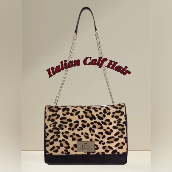 kate spade Handbags - Kate Spade Burchelli Bethany leopard print Italian calf hair